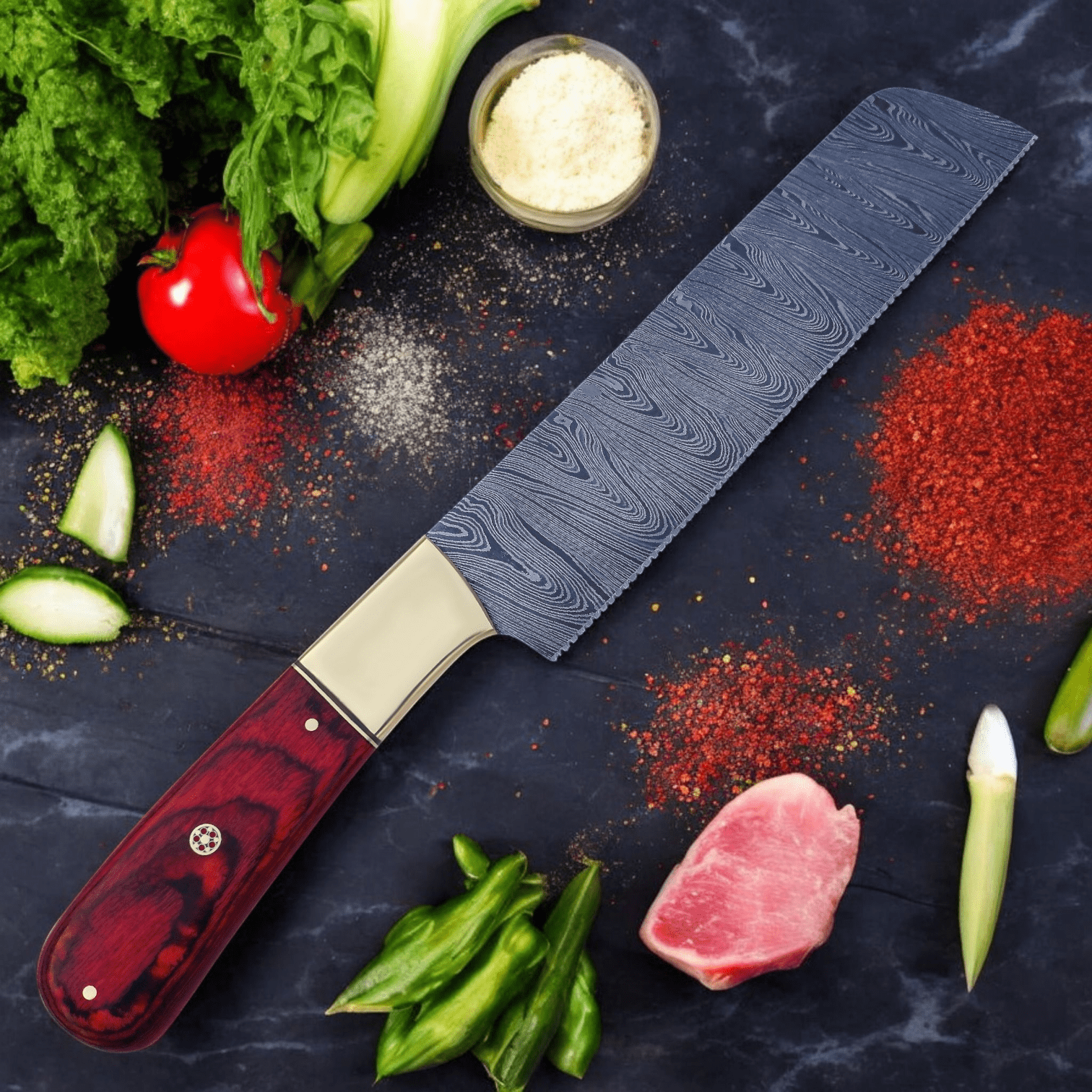 1 (5) (1) kitchen knife set