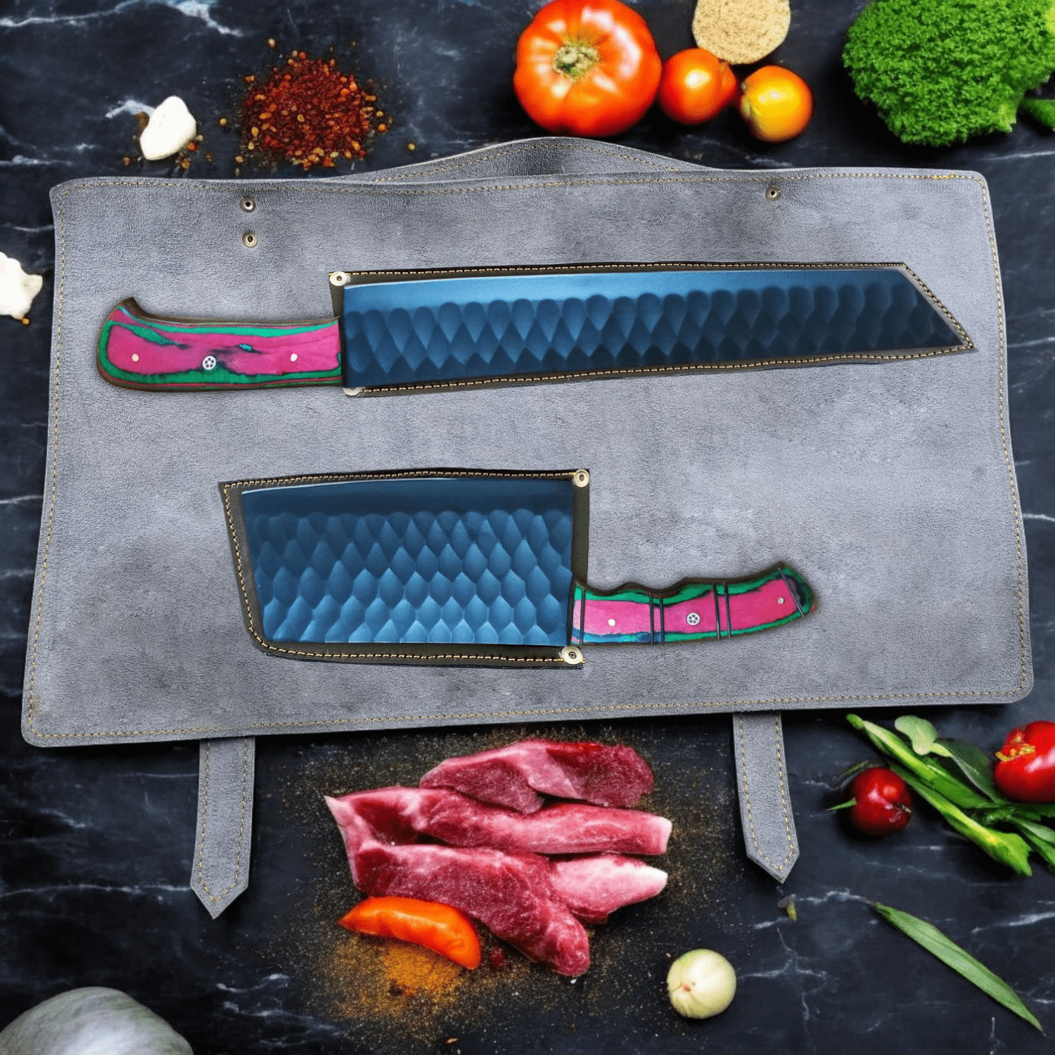4 (1) (3) kitchen knife set