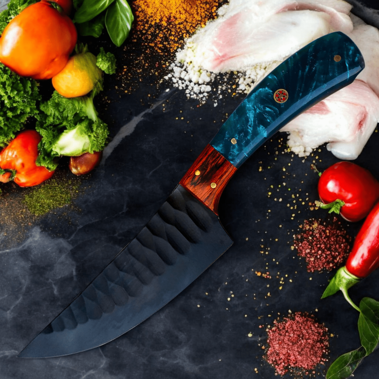 6 (4) (1) kitchen knife set