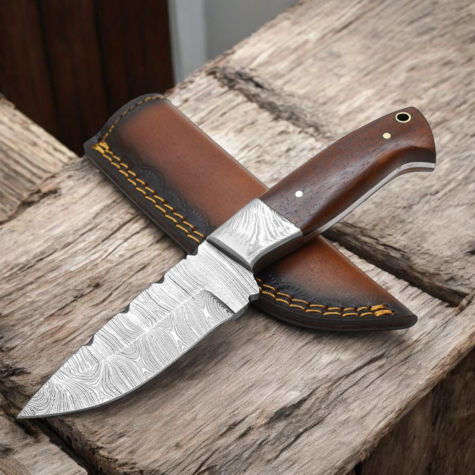 hand,ade hunting knife (4) hunting knife