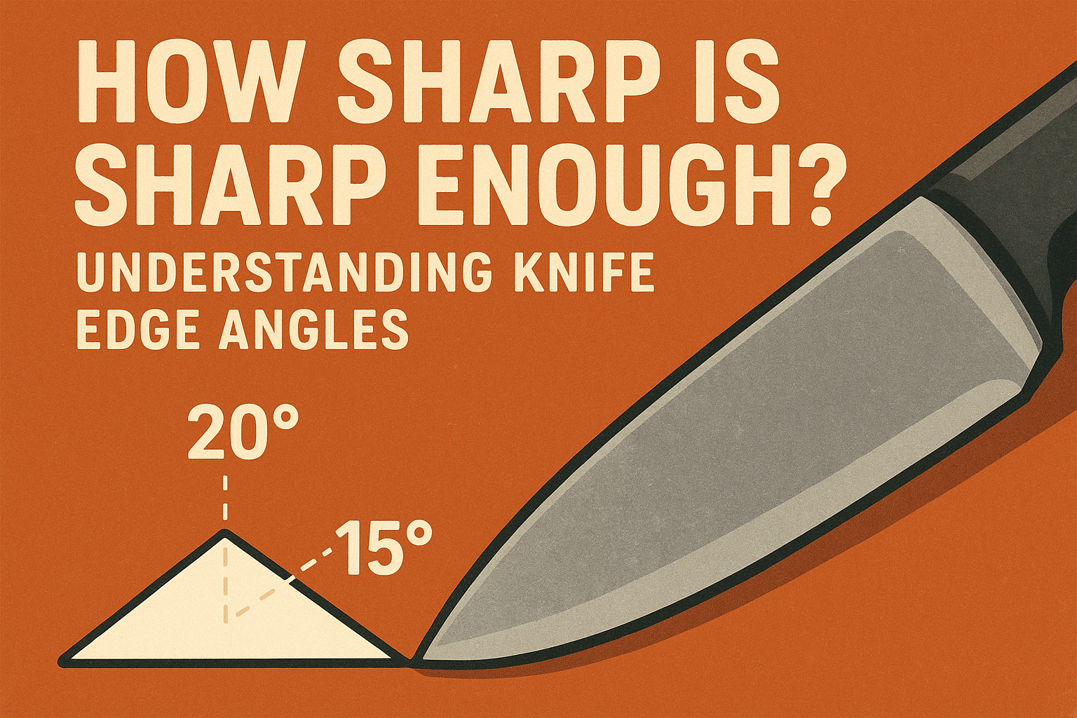 How Sharp Is Sharp Enough? Understanding Knife Edge Angles
