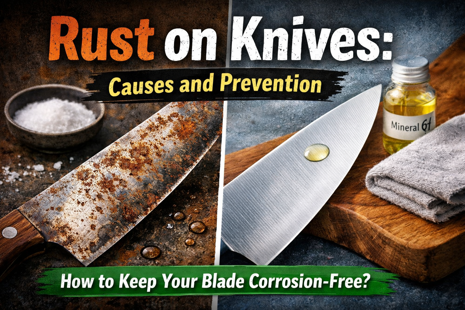Rust on Knives: Causes and Prevention How to Keep Your Blade Corrosion-Free?