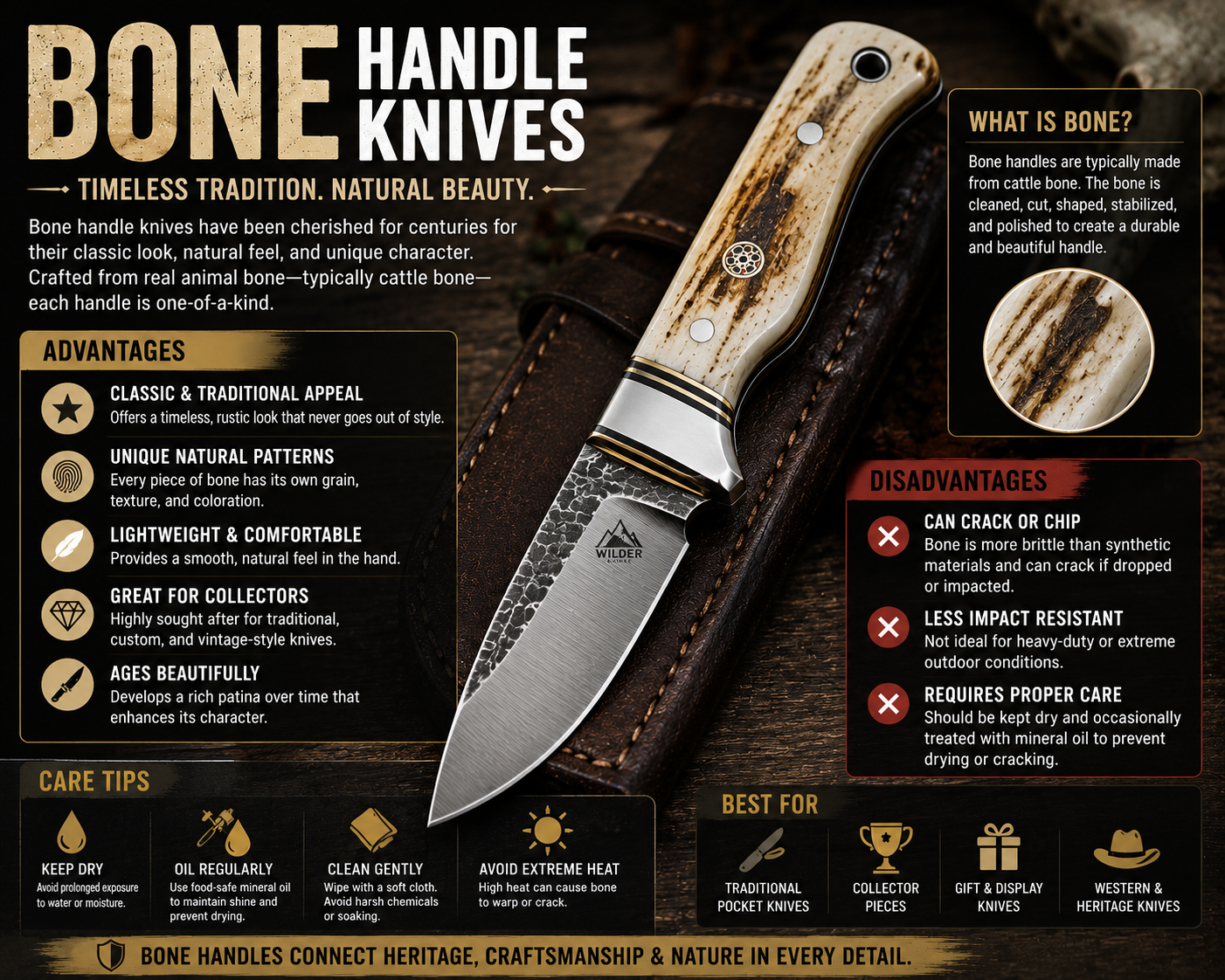 The Complete Guide to Knife Handle Materials: