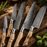 handmade kitchen knife set