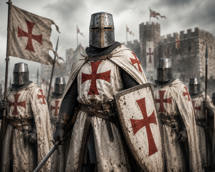 medieval Templar sword history