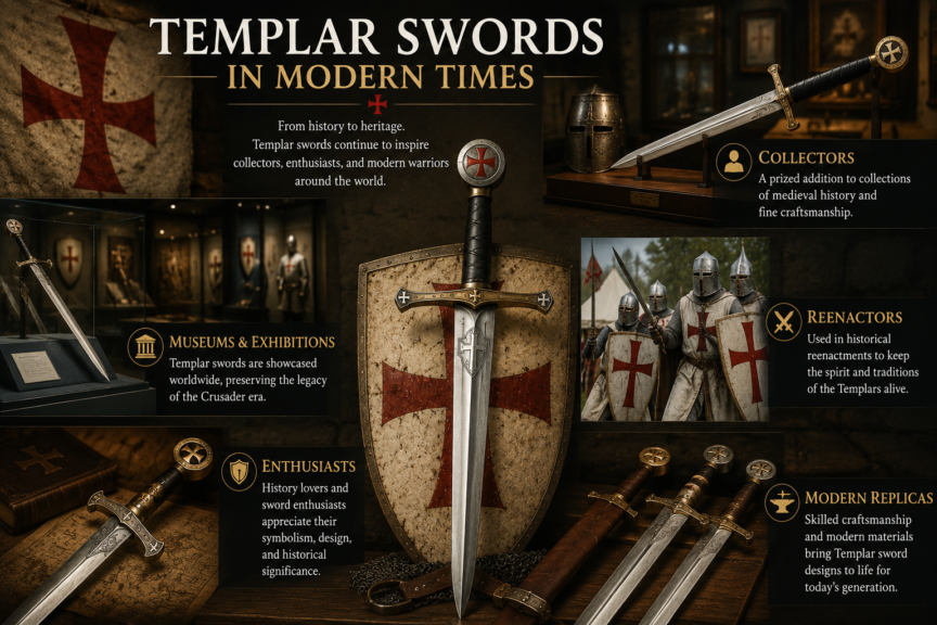 authentic Templar sword features