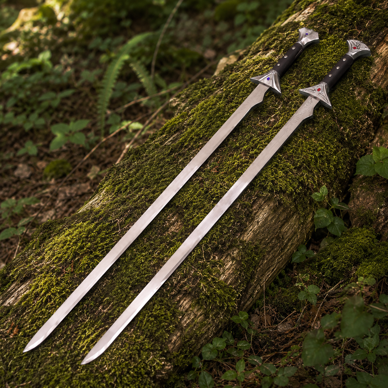 Twin Oath blades paired Swords of Honor and Resolve (1) Twin Oath Blades