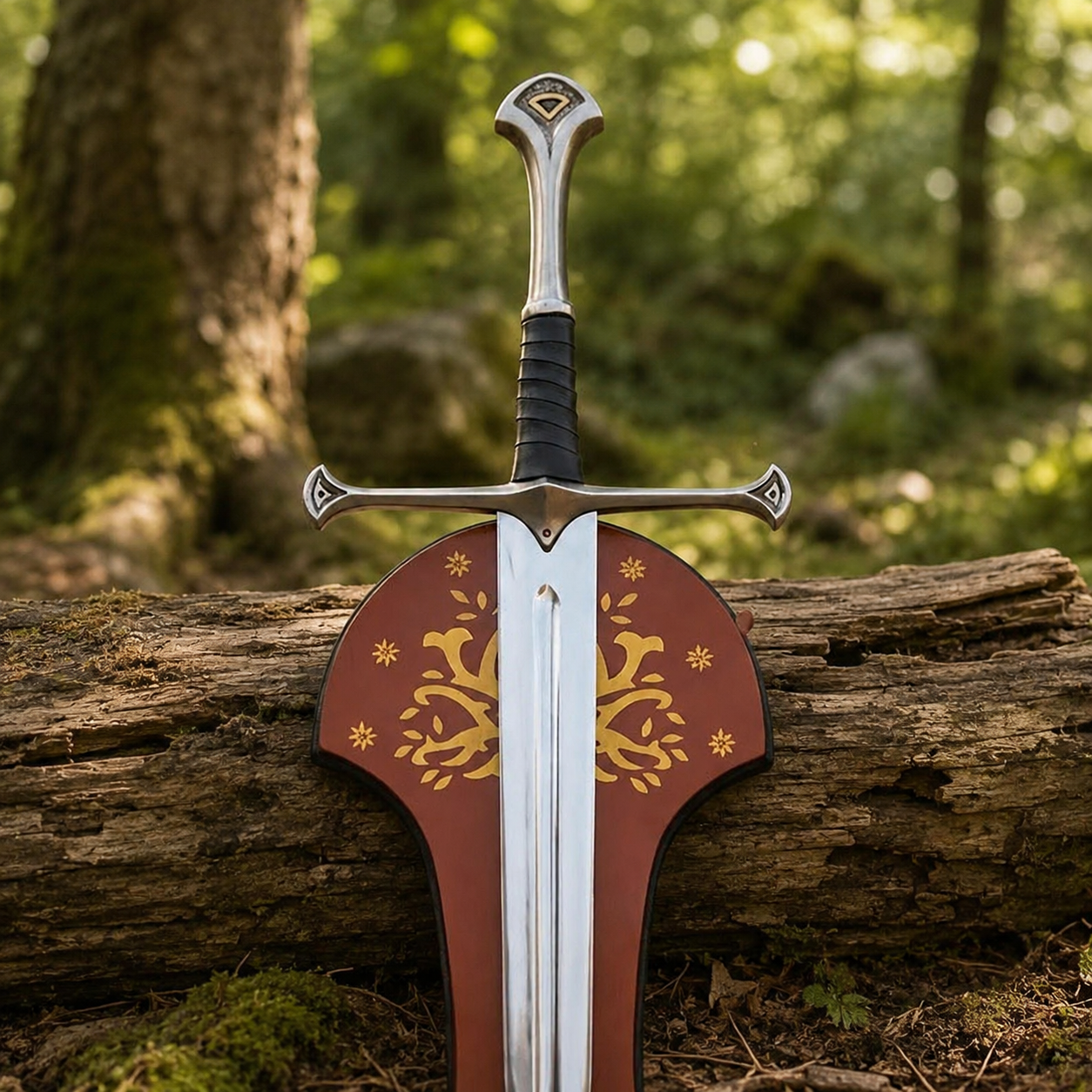 Shards of Narsil Replica Lord of the Rings broken sword display