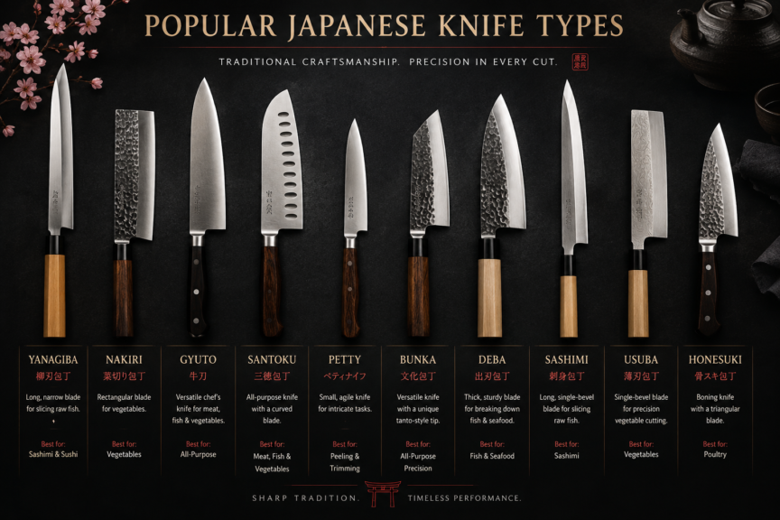 Japanese vs German Kitchen Knives Complete Comparison